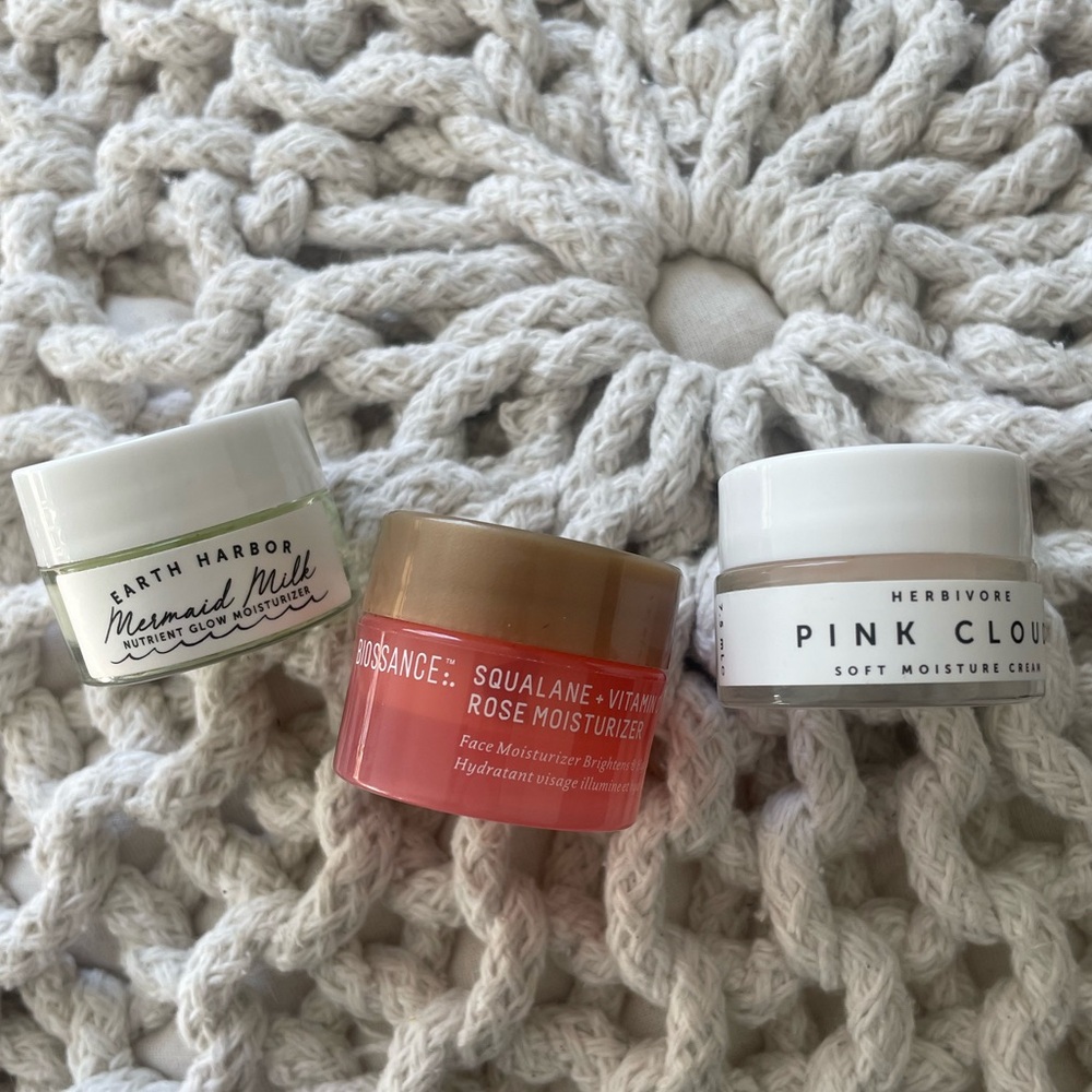 New! Set of high end moisturizers